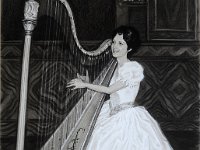 Harp player